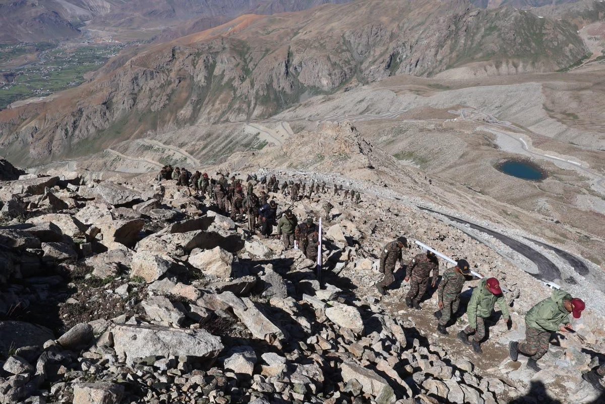 firefurycorps's tweet photo. Honouring the Gunners Who Turned the Tide 🇮🇳

On 13 Jul 2026, as part of the 27th Kargil Vijay Diwas Commemorations, the Indian Army organised a commemorative trek to Point 5140 (Gun Hill) to honour the unmatched valour of the Regiment of Artillery, whose devastating and precise firepower played a decisive role during Operation VIJAY.

A total of 137 soldiers undertook the trek, paying tribute to the courage, sacrifice and indomitable spirit of the Gunners whose relentless firepower enabled the capture of key objectives and paved the way for victory in the Kargil War.

@adgpi
@NorthernComd_IA
@prodefleh
@lg_ladakh
@ANI
@EarthNewsLadakh

#KargilVijayDiwas2026 #KargilWar #OperationVijay #IndianArtillery #IndianArmy #FireAndFuryCorps #NationFirst #VeertaAurBalidan