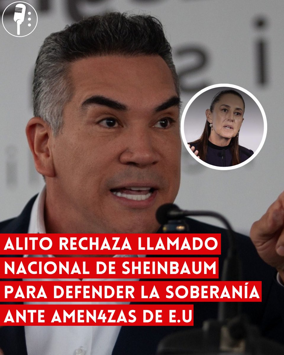 YosoyPedrero's tweet photo. 🚨 OJO: ALITO RECHAZA LLAMADO NACIONAL DE SHEINBAUM PARA DEFENDER LA SOBERANÍA ANTE AMEN4ZAS DE E.U

El dirigente nacional del PRI, Alejandro “Alito” Moreno, rechazó el llamado de la presidenta Claudia Sheinbaum a cerrar filas en defensa de la soberanía nacional frente a posibles presiones o amen4zas provenientes de Estados Unidos, lo que ha generado críticas por su postura considerada poco nacionalista.

Mientras la presidenta ha sido clara en que la soberanía “no se negocia” y debe defenderse bajo cualquier circunstancia, incluso en la relación con potencias extranjeras , Alito desestimó este posicionamiento y lo calificó como una “manzana envenenada”, insinuando que permitir mayor injerencia estadounidense podría ser conveniente para el país.

Las declaraciones del líder priista han encendido el debate público, ya que contrastan con el principio constitucional de que México no debe aceptar intervenciones extranjeras que vulneren su independencia . Para diversos sectores, este tipo de posturas recuerdan episodios históricos en los que actores políticos privilegiaron intereses externos sobre la soberanía nacional.

Desde una visión crítica, la postura de Alito refuerza la percepción de una oposición desconectada del sentimiento popular y más cercana a intereses extranjeros, en un momento donde el discurso oficial insiste en la cooperación internacional, pero sin subordinación.