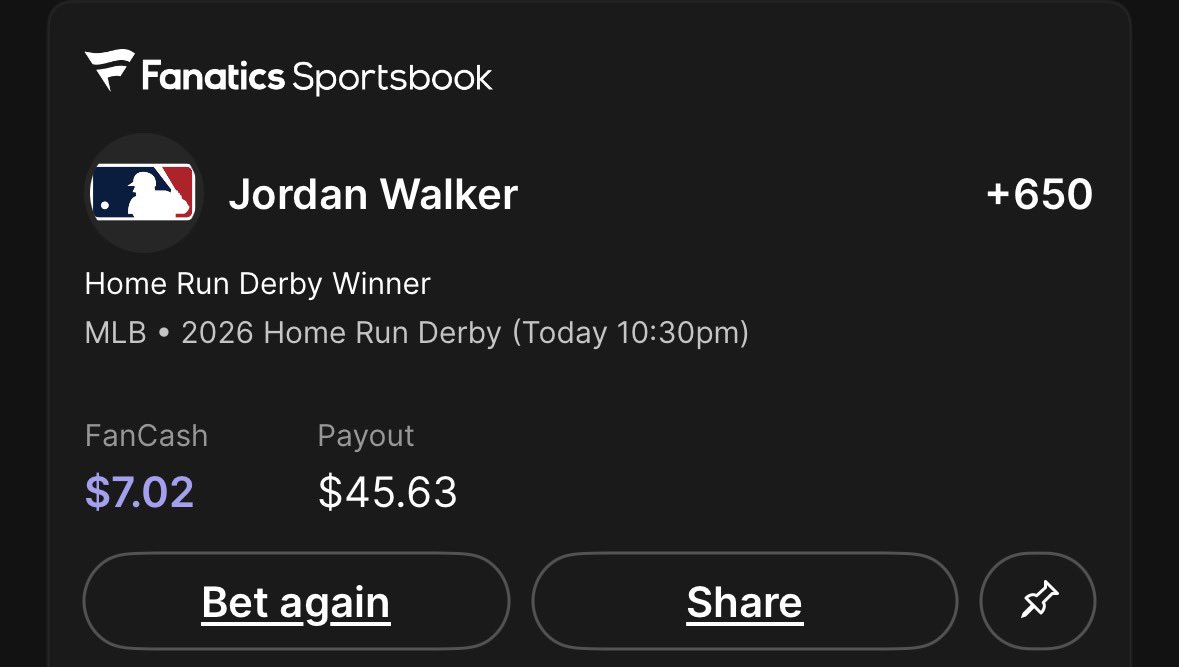 khalillocks's tweet photo. Jordan Walker to win the HR Derby 💰 https://t.co/Os5Pugk2W5