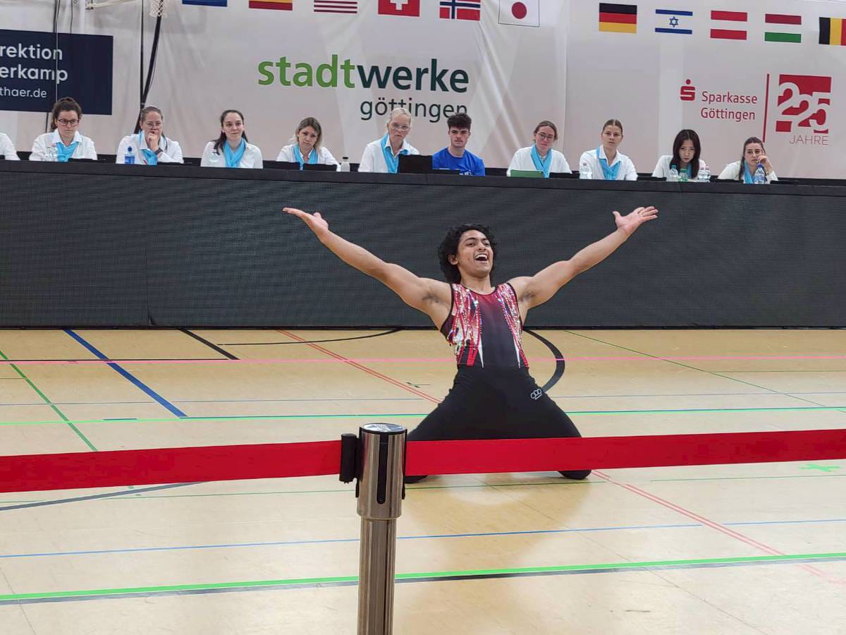 office_tias's tweet photo. 🇮🇳Congratulations to our TIAS 2.0 5th batch student, Aaryan Singh!
"This was the first time any Indian gymnast participated at the world stage in the sport of wheel gymnastics, and I feel really honoured to be the first Indian to do it."
#sportuniversity
#studyinjapan https://t.co/NFdd03OVLQ