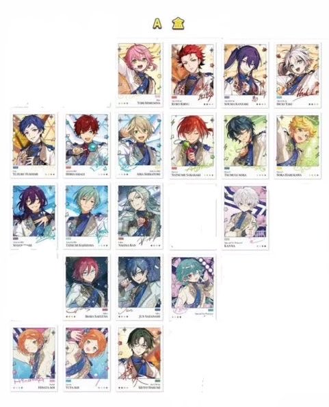 row1llw's tweet photo. 【譲渡】あんスタ 中国 偶像夢幻祭　聚光舞台 ポップアップ チェキ風カード A

譲] ここに記載されてるもの

求] 定価＋送料

1BOXずつ代行会社に購入済
先払い可能な方、両方希望の方優先
お気軽にお声がけ下さい。 https://t.co/AefmC3Np2I