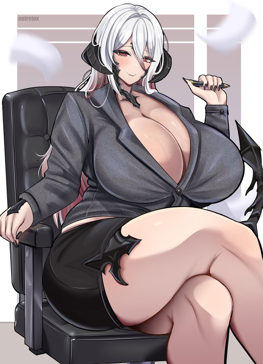 Salter025's tweet photo. I’m still feral for office lady Koko❤️❤️❤️

Thank you @noiretox for this beautiful commission!!! https://t.co/OqlwmDMxMc