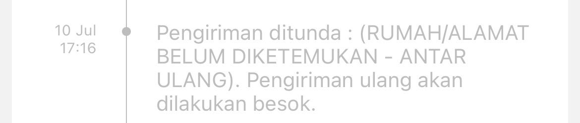 fauzikusmin's tweet photo. Sepertinya memang begini kerja @PosIndonesia #posindonesia ?
Alamat dan kontak jelas tp disistem seperti ini! Setelah tgl tersebut sampai skrng paketnya blum diantar https://t.co/0SjBDywXig