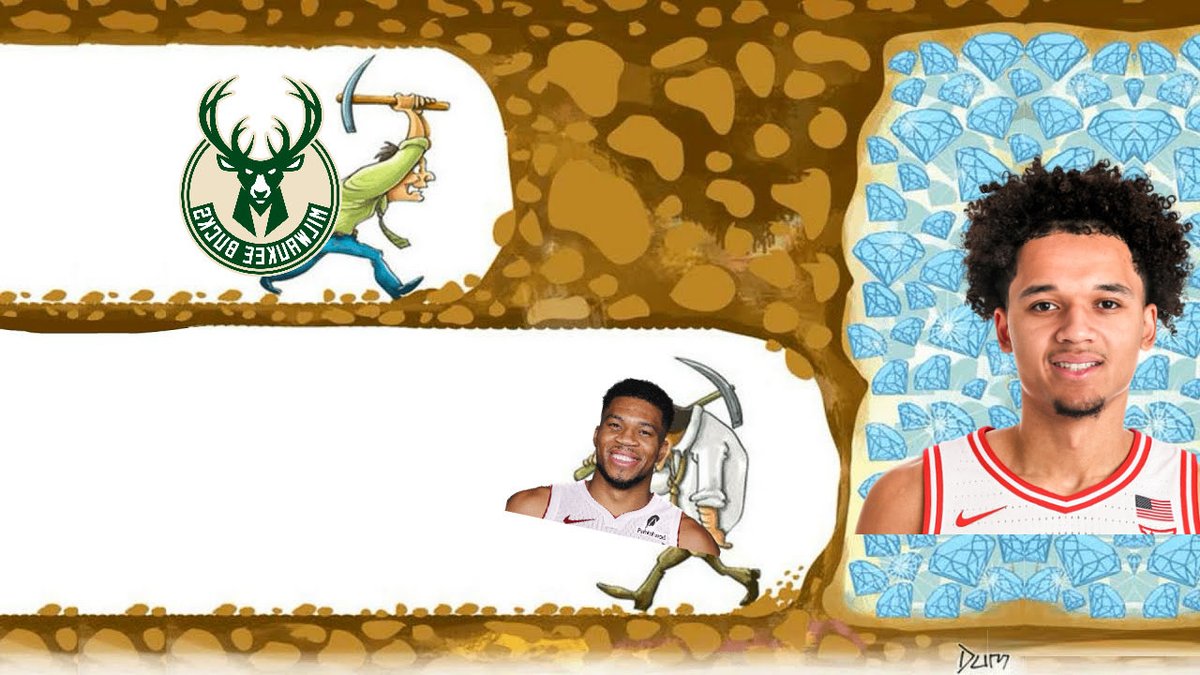 KevoPosts's tweet photo. Giannis leaving Milwaukee right before they drafted Devin Booker’s regen https://t.co/EtGtY9o7IZ