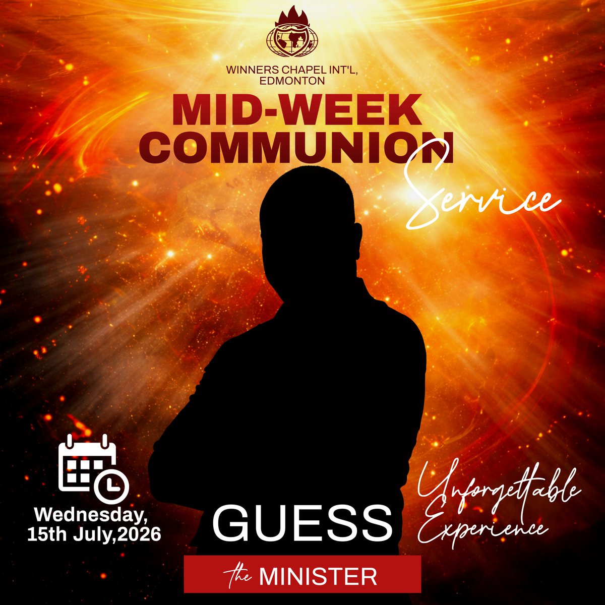 winnersedmonton's tweet photo. WCI Edmonton are you ready!!! 

Something special is happening at our Midweek Communion Service! 🔥

We've got three special guests joining us, and you won't want to miss what God has in store. 

#winnerschapeledmonton #winnerschapelinternational #livingfaithchurchworldwide https://t.co/x3Da4Ie0ZW
