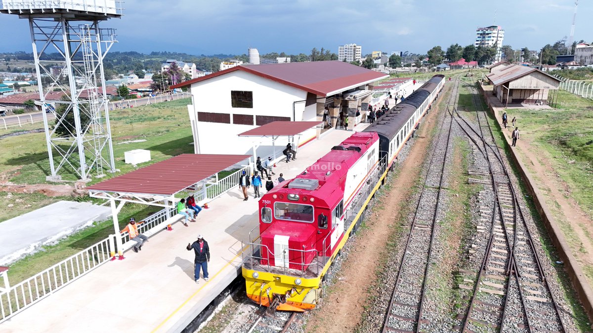 The reopening of the Ol Kalou Railway Station in June 2026 marked the ...