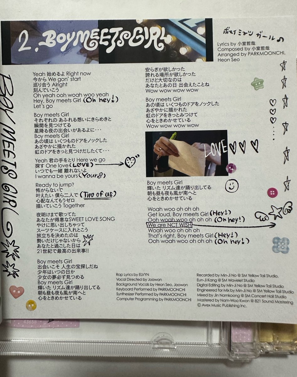 kitty2i4's tweet photo. ชอบงานน้องวิชมากกกจริง ๆ นะ ㅠㅠ คือนี่แค่เนื้อเพลงในอัลบั้มอะ ยังน่ารักสมกับเป็นน้องวิชเลย ใส่ใจทุกรายละเอียดจริง ๆ เอาไป 6 ดาว 🌟🌟🌟 🌟🌟🌟

© yuyumochi_shi https://t.co/WegxHaspY6