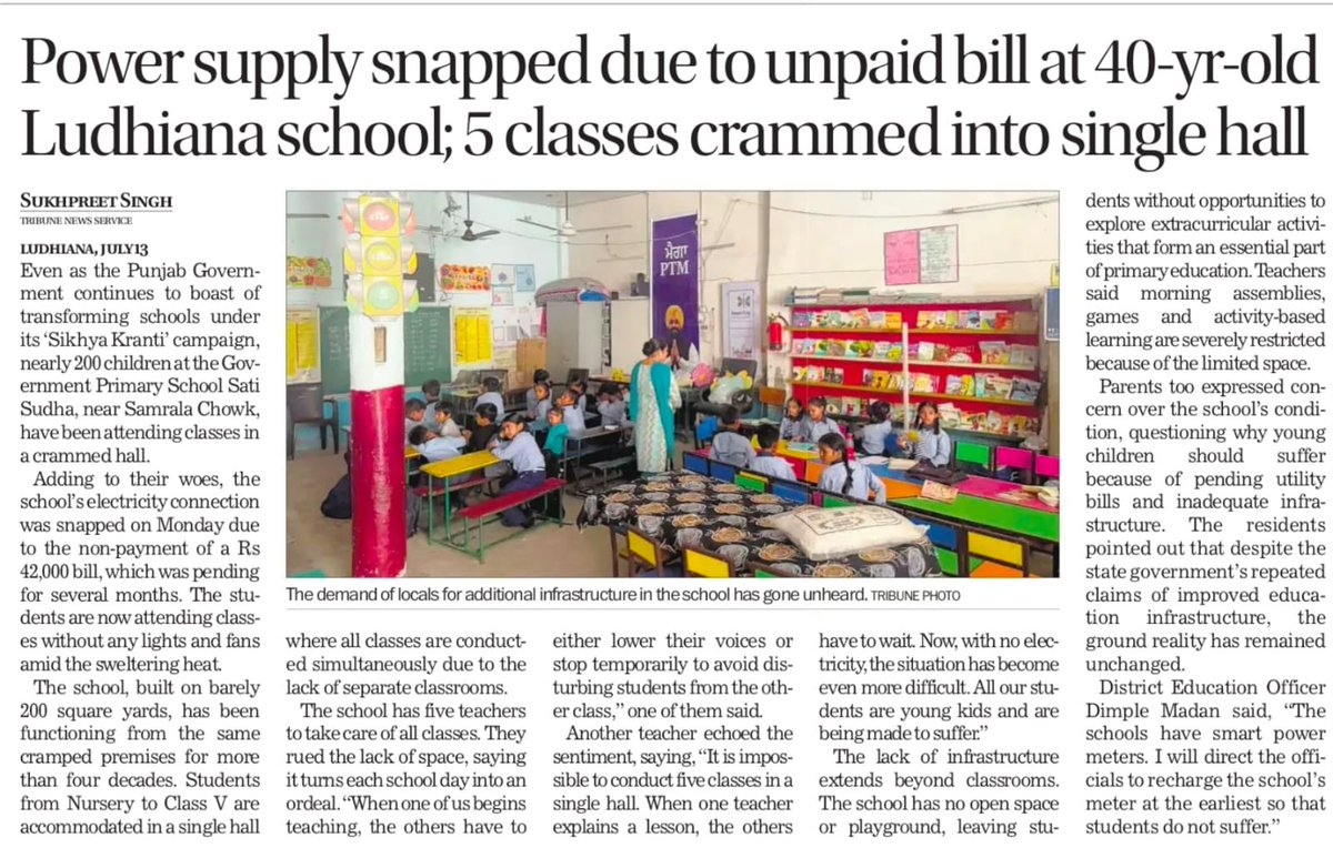 SukhpalKhaira's tweet photo. Watch the so called Education Model 
of @AamAadmiParty @ArvindKejriwal @BhagwantMann ! https://t.co/AGaXuIn87b