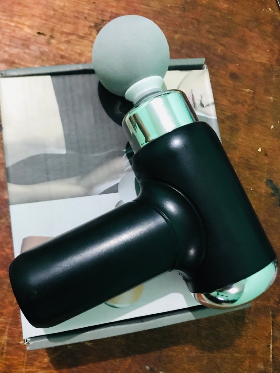 RebeLove___'s tweet photo. Under $10 upgrade! Seeing this massage gun made me realize it could be a nice boost for my no-touch routine. 

I hope it intensifies everything I do while  keeping my head completely off-limits. Testing out its full potential in the next video! 

#glansban #handsfreecum #femboy https://t.co/vYju4lesb2