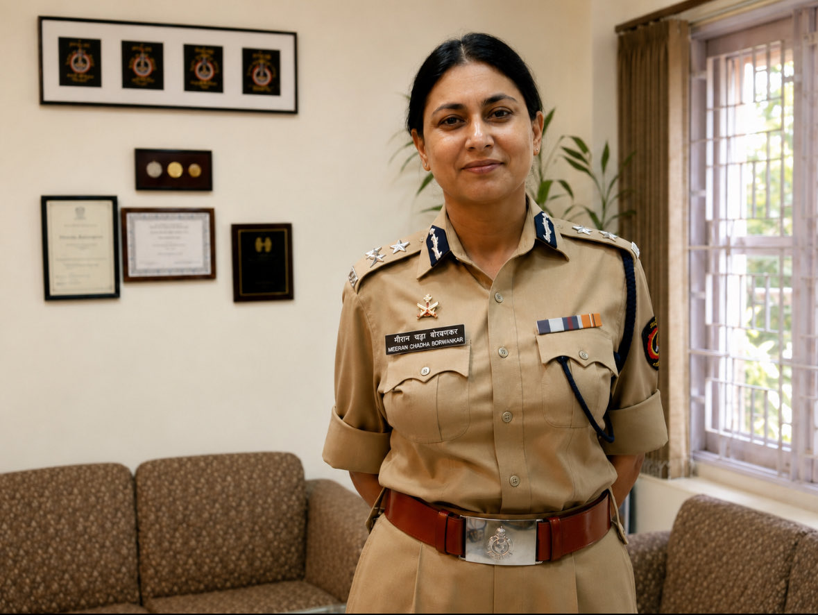 san_x_m's tweet photo. Her name is Meeran Chadha Borwankar.

A minister sat across a table from her and ordered her to hand over three acres of police land to a private bidder. 

She said no. 

He lost his temper and hurled the map across the glass table between them. She stood up, saluted him, and walked out.

She joined the Indian Police Service in 1981, at a time when a woman in a police uniform in India was almost a curiosity. She went on to become the first woman to head the Mumbai crime branch, and the first woman to lead the Pune police.

In 2010, soon after she took charge in Pune, she was told to complete the handover of a valuable piece of police land in the heart of the city. The land had already been auctioned off to a private bidder before her time. She was expected to simply sign it away.

She looked at it and refused. The land, she said, was needed for the police themselves, for their offices and for homes for the constables and their families, the men and women who guard the city and often cannot afford to live in it. Handing it to a builder, she said plainly, would look like the new commissioner had sold herself out.

The minister overruled her and told her the matter was closed. She told him, gently and finally, that she would not do it.

The map came flying across the table. She saluted, and left.

It cost her. The posting she wanted did not come. But she wrote to the government demanding the whole deal be cancelled, and she kept fighting until the land was returned to the police, where it belonged.

Years later, the bidder who had been due to receive that land was named as an accused in one of the biggest corruption cases in the country.

She had no way of knowing that at the time. She simply refused to hand over what was not hers to give.