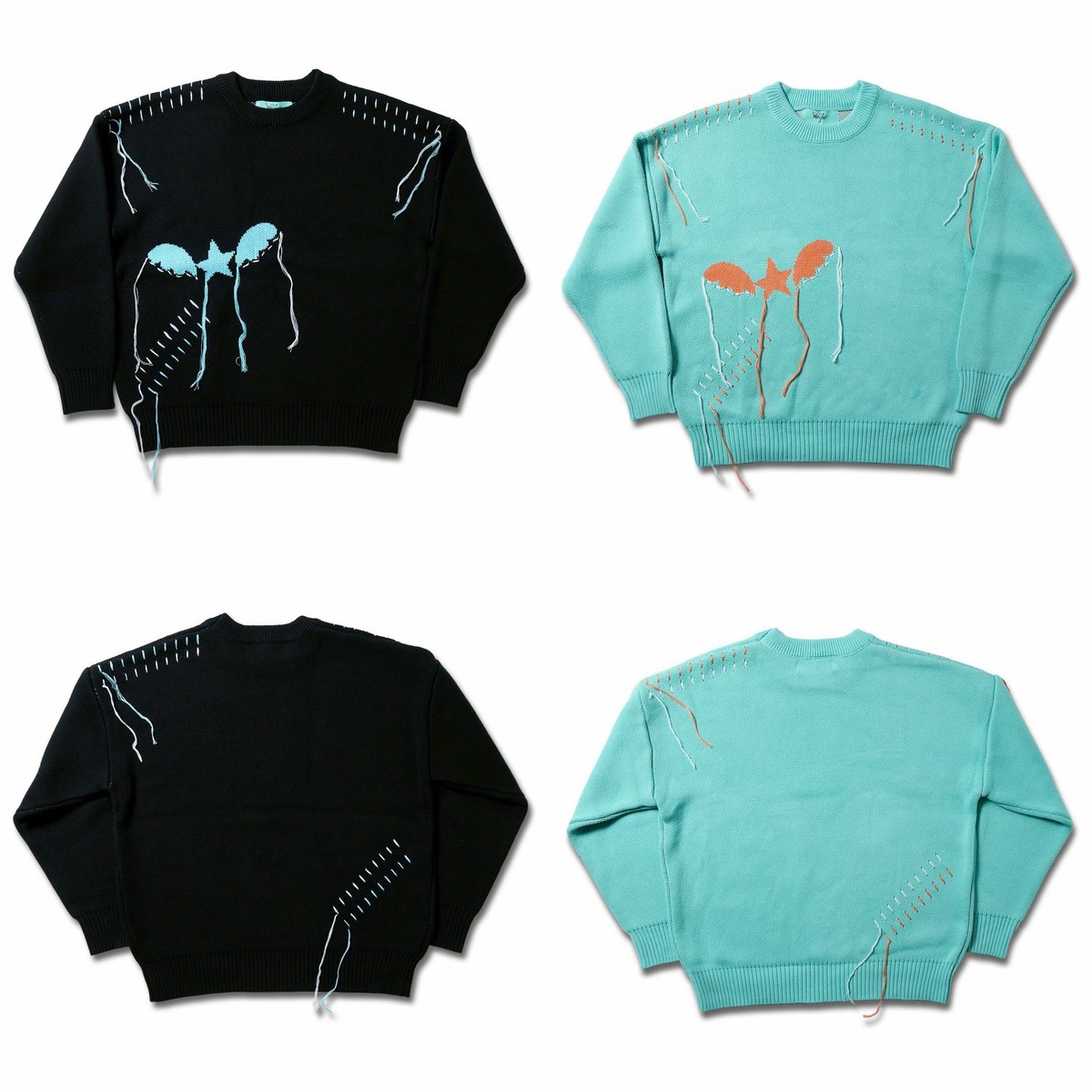 TakalakaG's tweet photo. TAKALAKA×TSUBASAYONAGA
WINGLE Vol.10

【WIN-031】

◇ ITEM : WINGLE STAR &amp; EATHER COTTON-ACRYLIC SWEATER

<Order Period>
From Wednesday, 15th July 2026 at 7:00pm to Wednesday, 22nd July 2026 11:59:59pm JAPAN TIME (UTC+9).

Click here for details
https://t.co/lAe7QAMAZ8 https://t.co/KOld7ga4eL
