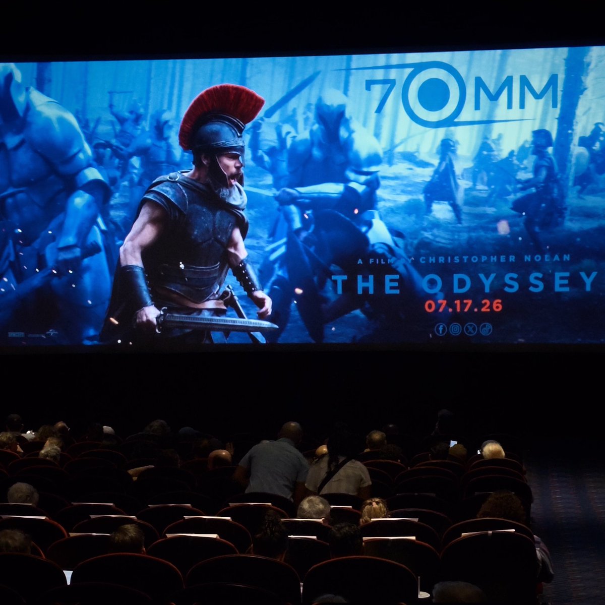wanderpow's tweet photo. The Odyssey is deep and resonant, filled with incredible talent, particularly Damon, Holland, and Hathaway. Nolan unlocks the age-old story with one scene as the key. At its heart, the film mourns the horrors and futility of war, and the callous hearts of men. https://t.co/Rmmay7PmMm
