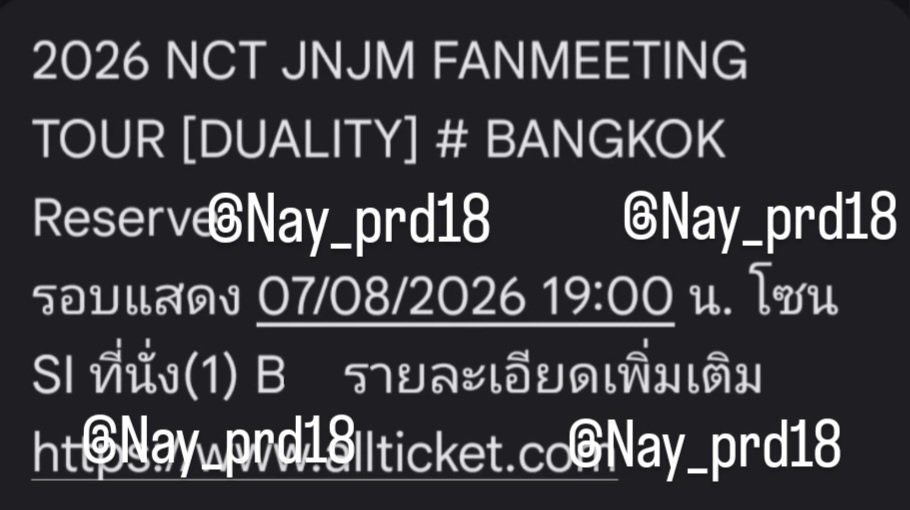 lovelyfirstpop's tweet photo. WTS / ขายบัตร
📍ของเพื่อนเค้าเอง @Nay_prd18 
❌ไม่ทักไลน์❌
Fri 7/8 (วันศุกร์) บัตร 5,200
- โซน SI แถว B
- ปล่อย 5,500 รวมค่าบัตร+ มบช. 
- นัดรับได้ค่ะ
- สนใจสอบถามได้ค่าา
#NCTJNJM_FANMEETING_TOUR_DUALITY
#NCTJNJM_FANMEETING_TOUR https://t.co/Ly2nPIo0wf
