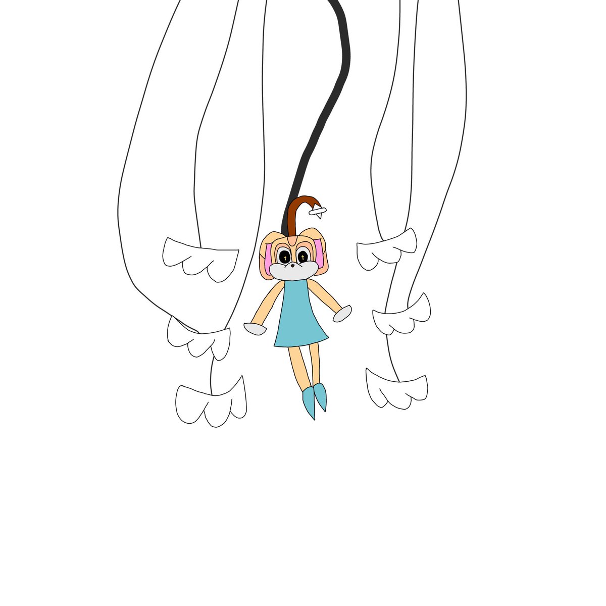Blueygamester19's tweet photo. friend
She was the last one made of the time. She helps all the souls stay positive and happy, most of the time they don’t trust her, but one soul realizes she is friendly. Her body is pure holy light it is contained by the doll body she enjoys, not wanting to scare anyone. https://t.co/rOELSTNHXV