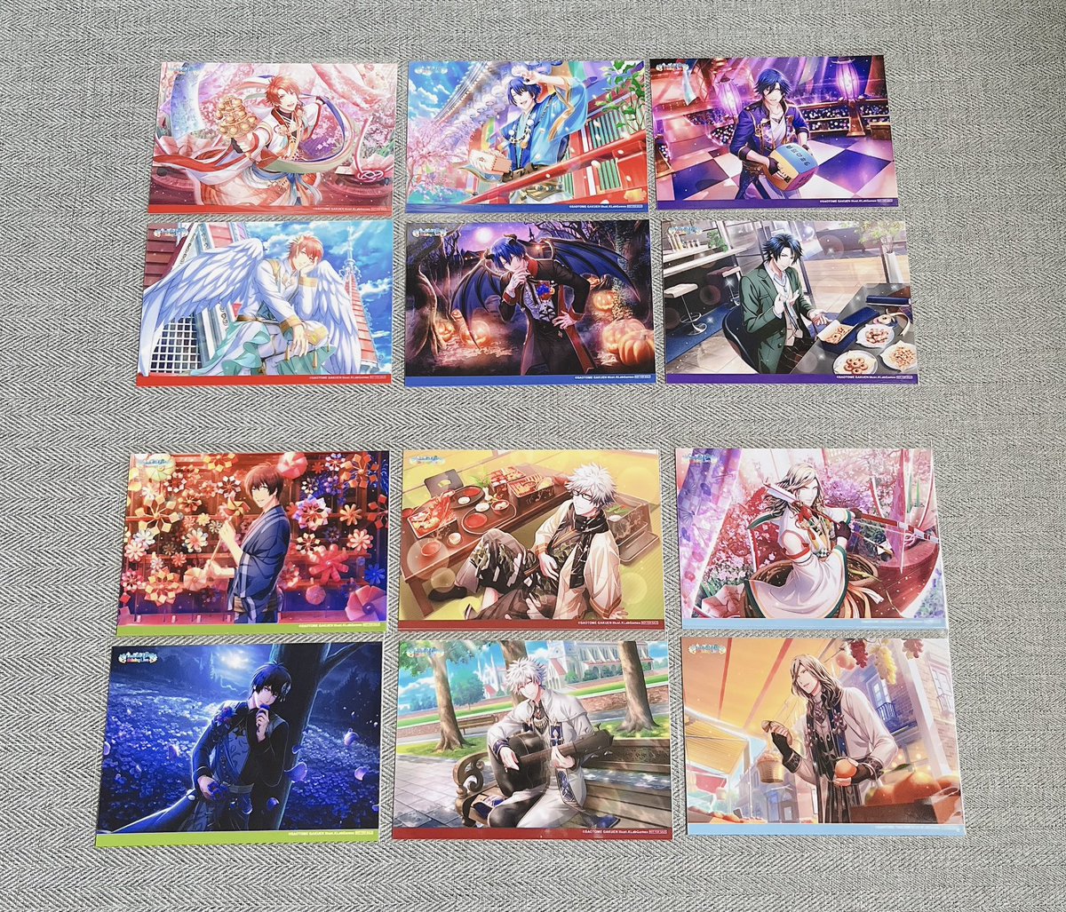 HN_______tag's tweet photo. @a【譲渡】
うたプリ/シャニライ/特典/ブロマイド

譲 )音也，真斗，トキヤ，セシル，蘭丸，カミュ

求 )1枚500円+送料

アイドル毎纏めて優先
郵送、18日池袋手渡し可

検索からでもお気軽にお声掛け下さい。 https://t.co/agRiC3W0RQ