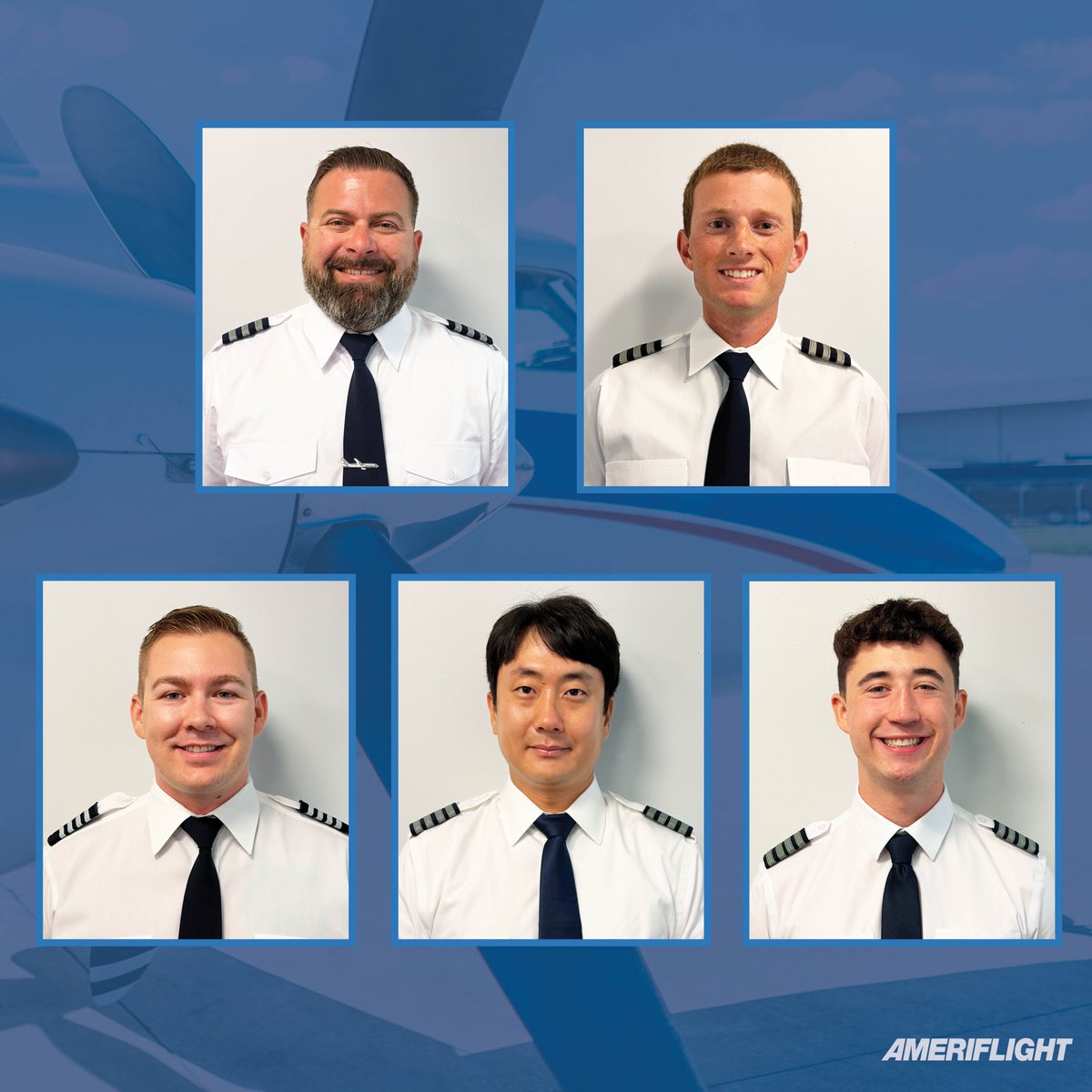 Ameriflight's tweet photo. Help us welcome the newest group of Ameriflight pilots! 👏 Congratulations, we can’t wait to see your careers take flight! 🛫

Looking for your own spot on our team? Visit our careers page to see what’s open: https://t.co/n8z2i00LT5 (🔗 in bio) https://t.co/5WNApNAIFp