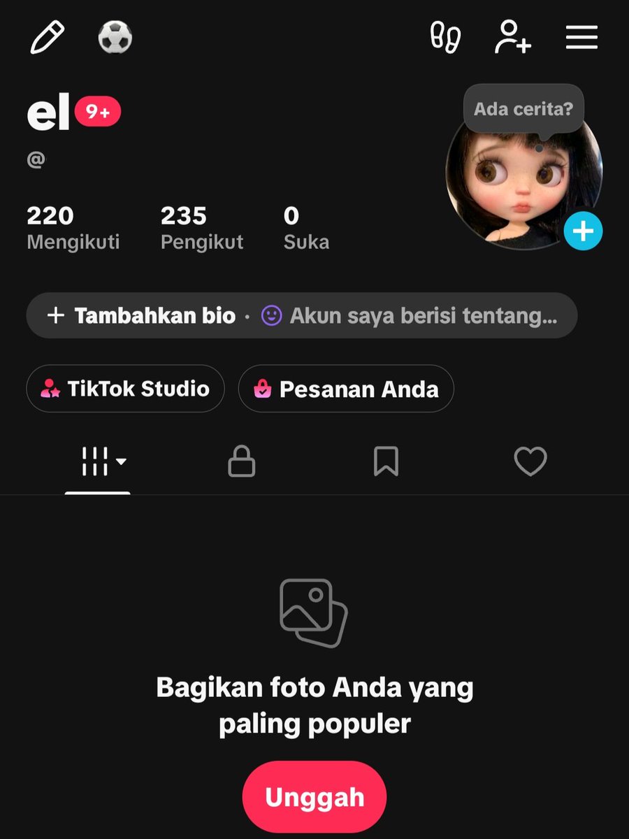 akaylazz's tweet photo. READY AKUN TIKTOK
-live on cam &amp; game
-aman no pelanggaran
-akun hasil mutualan no bot
pl 20k https://t.co/lmOFLl1bUn