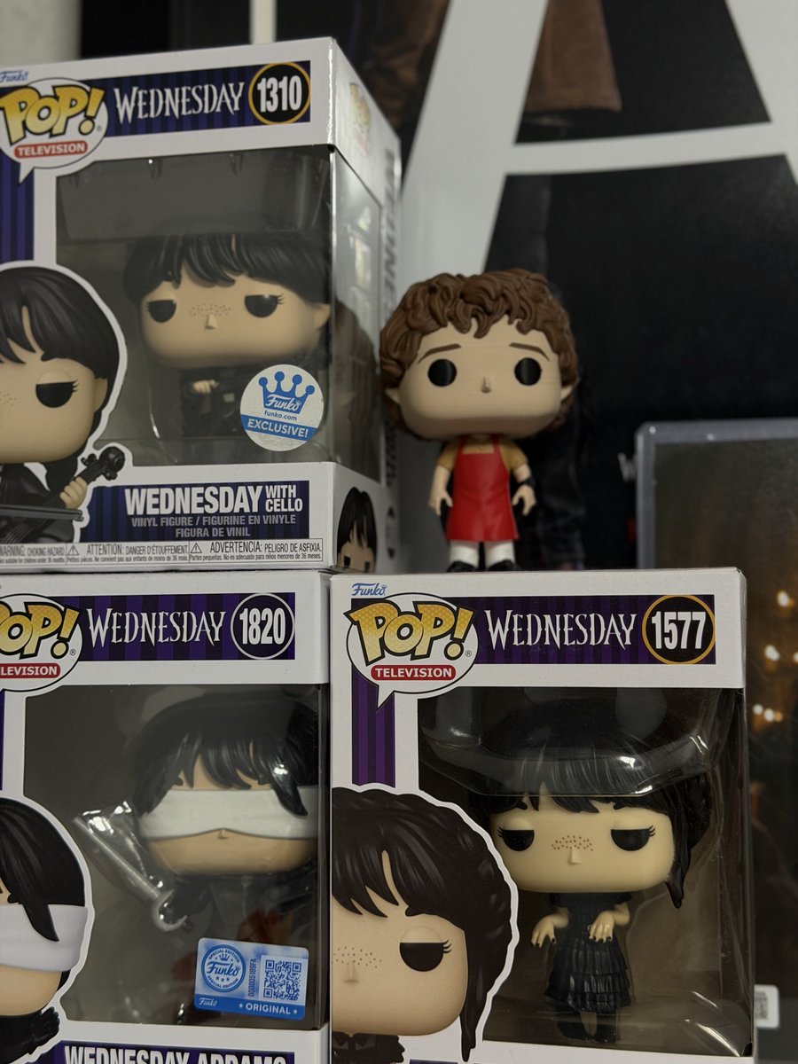 DrSpringRaven's tweet photo. And a separate post for my custom Tyler figures, because apparently one Tyler Galpin was never going to be enough 🤎
#TylerGalpin #Weyler #WednesdayNetflix #CustomDoll #CustomFunko #wyler #wednesday https://t.co/o46l4nA5ZC