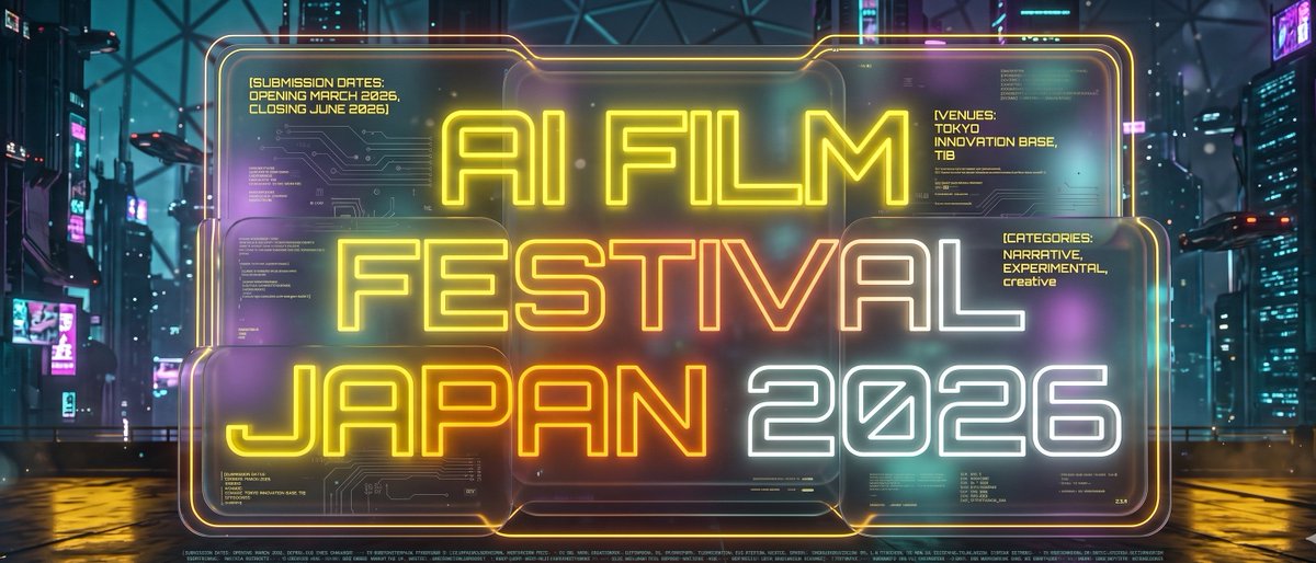 AI Film Festival JAPAN tweet media