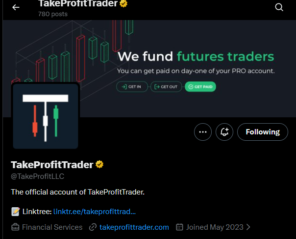 Kris_Trade's tweet photo. @TakeProfitLLC Done! Let's get it!! https://t.co/rzByAoEptz
