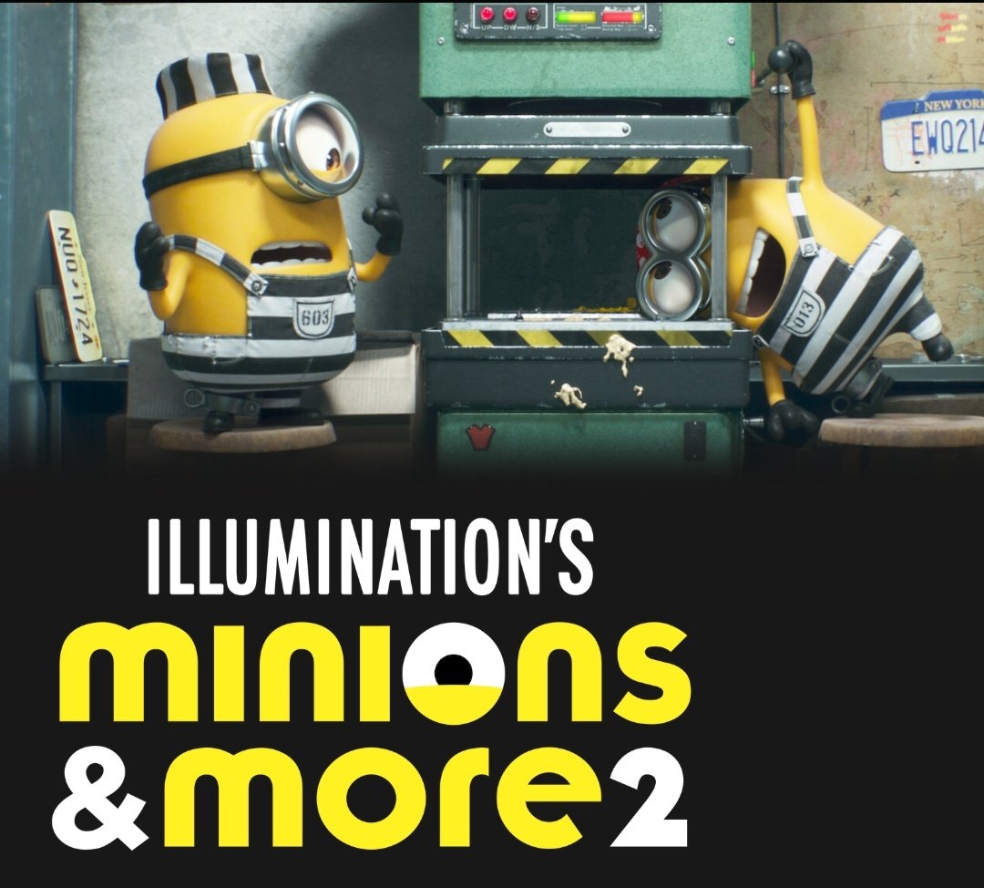 buffy20041's tweet photo. "Minions and more vol.1 y 2" on @netflix. Little short stories with the characters from illuminations. That was fun 🤩🤩🤩🤩 https://t.co/hkR0P30Yf4
