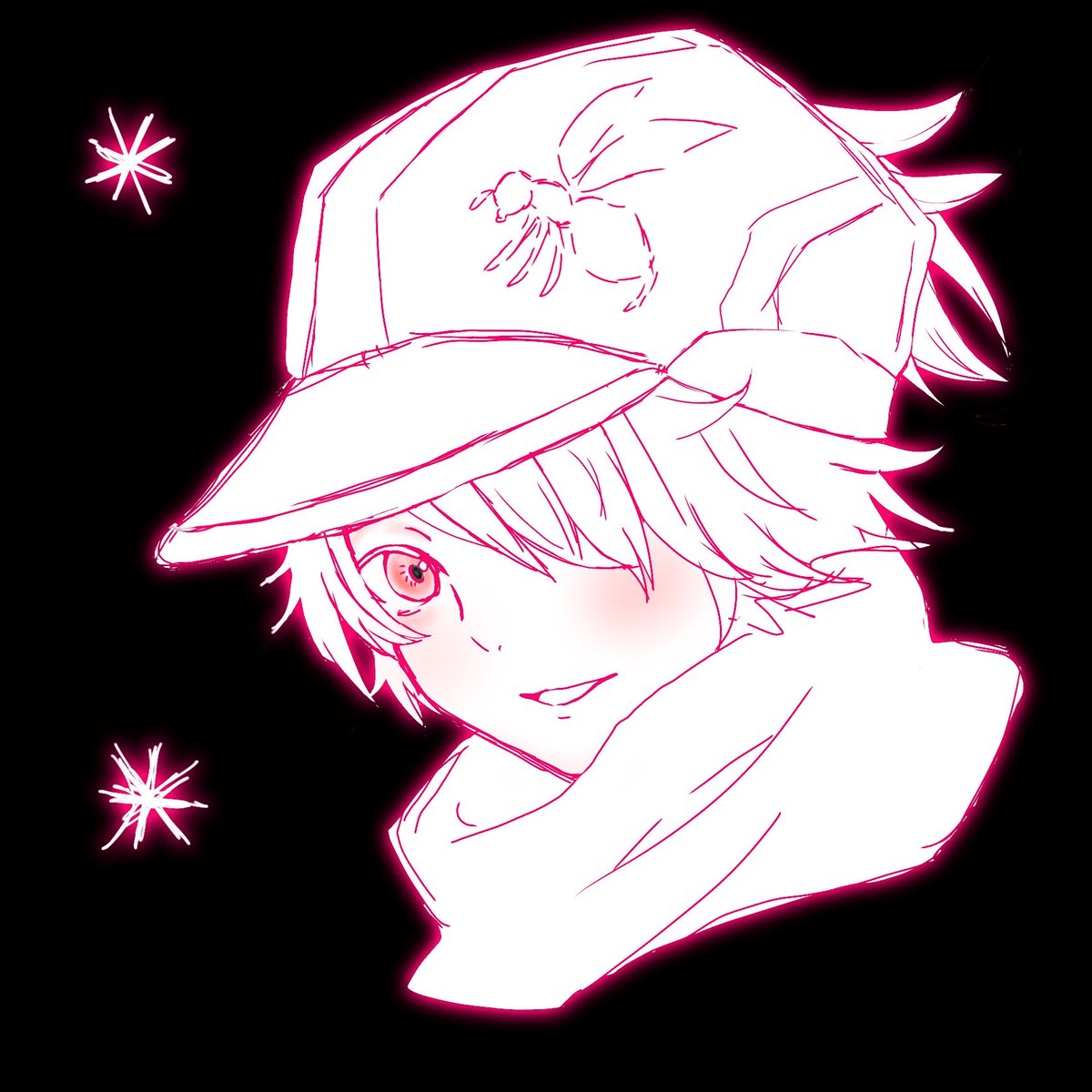 N_kun87's tweet photo. ラグ・シーイング
ペン無くして…指描き。
ゴーシュとラグの関係性が大好き。
#テガミバチ #イラスト 
#ラグ・シーイング https://t.co/8pFzPpRj5l