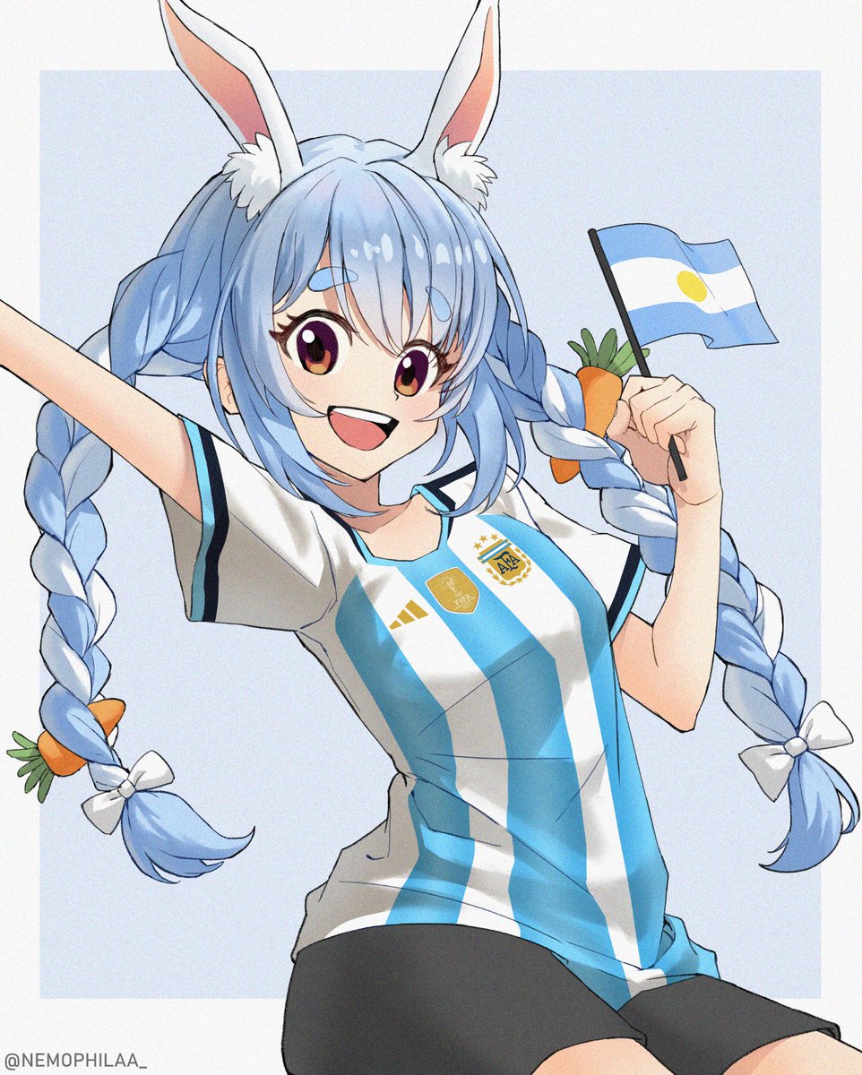 nemophilaa_'s tweet photo. Vamos Argentina!!! 
🇦🇷🇦🇷🇦🇷🇦🇷🇦🇷🇦🇷
#ぺこらーと https://t.co/EA3BXIiR1t
