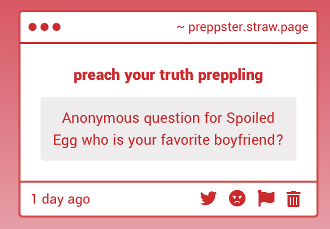 _prepps_'s tweet photo. hi hello please stop doing this whoever u are i have told u before and i’ll tell you again i am NOT going to be answering this because i love all of egg’s partners EQUALLY, and consider that he’s got many DIFFERENT gendered partners! Please stop asking! I’m getting pissed off 🫩 https://t.co/mayrH3yz5l