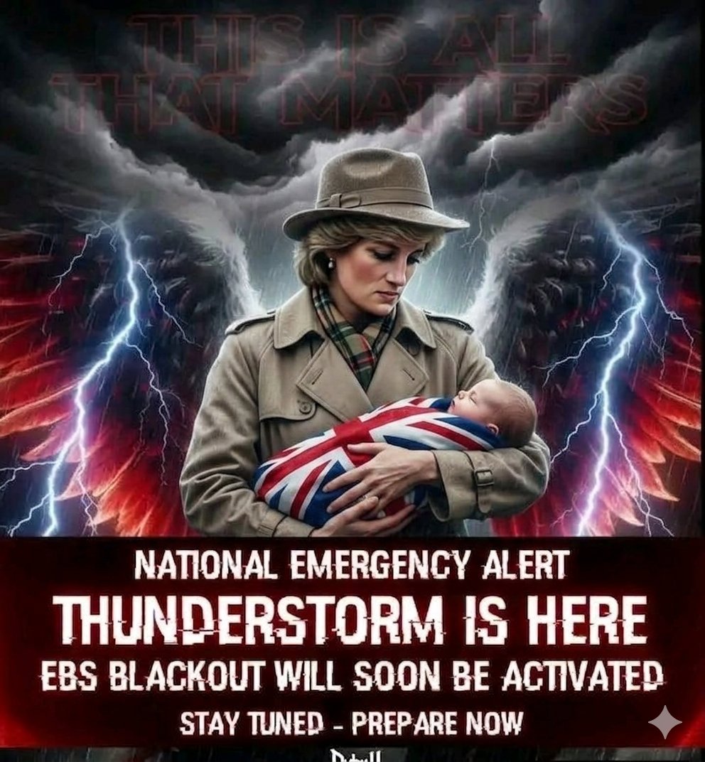 DianaForHope's tweet photo. WHAT IS COMING!!!!
• Worldwide blackout in rolling waves. Not every city at once. It will look random. It is not.

• Martial Law overlay to keep streets quiet while the old rails are drained.

• Mass arrests that will appear as resignations, illnesses, flight delays, cancelled pressers.

• Global Currency Reset that flips value from paper promises to asset weight.

• Freedom from Cabal debt as legacy ledgers convert to zero or fulfilled.

Be here for what's coming next

SHARE AND FOLLOW @DianaForHope