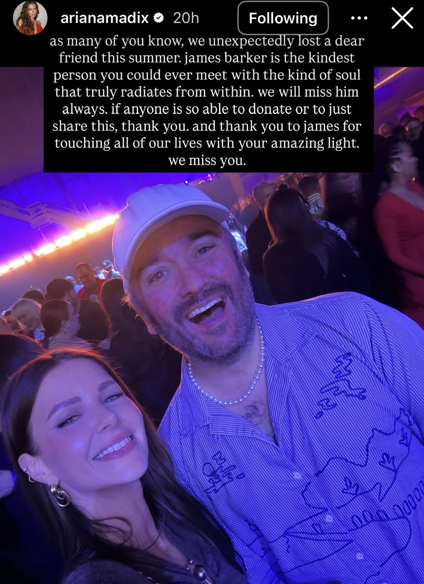 girlidkusername's tweet photo. just a gentle reminder of one of the lives lost during the making of love island usa season 8. donate to james’ family if you’re able. never lose sight of the real people who make these connections and summer fun possible ❤️ https://t.co/YvpzQYla8x https://t.co/nubrM7g0bS