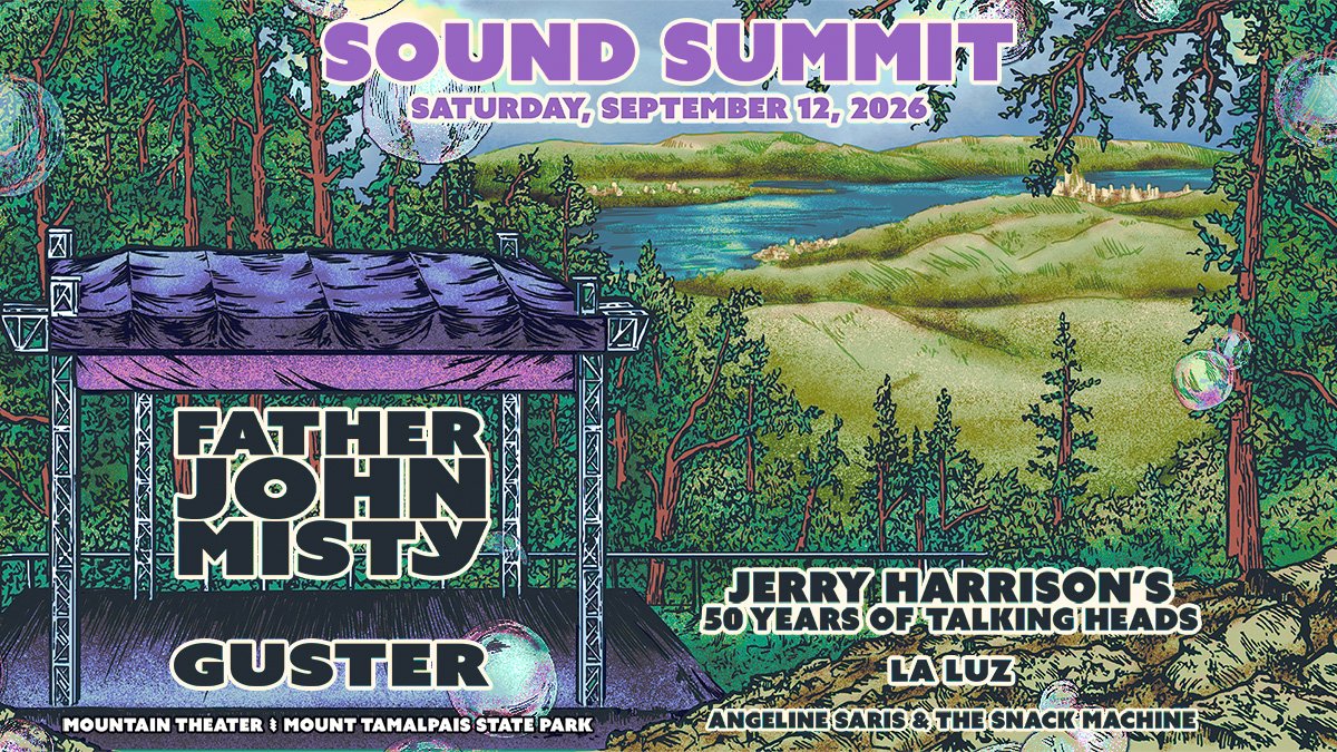 AmoebaSF's tweet photo. 🤘😎🤘Hey! We have a pair of tickets to @TamSoundSummit featuring @fatherjohnmisty, @guster, Jerry Harrison (Talking Heads) &amp; more at the Mountain Theater in Mount Tamalpais State Park on Saturday, September 12th! 
Follow us &amp; Retweet for a chance to win. https://t.co/fBnp0Ml7Wy