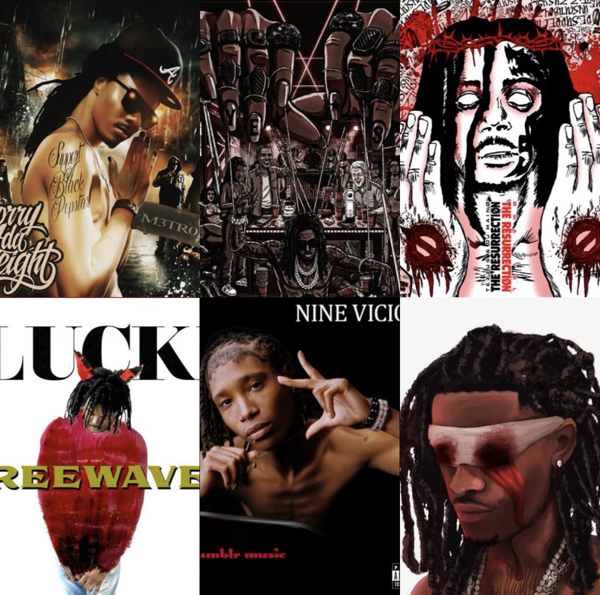 imamonsteralive's tweet photo. A List Of UG Rappers Who Have Payed Homage In A Excellent Way 🖼️

👉🏾 Here’s A List 📖

👤 Lucki  💿 Freewave 3

👤 Nine Vicious 💿 Tumblr Music

👤 Tezzus 💿 The Resurrection 

👤 1300Saint 💿 Saint Season

👤 M3tr0 P 💿 Sorry 4 Da Weight

👤 Demmy Christ 💿 King Yes The Future https://t.co/QDFHzLPlt0