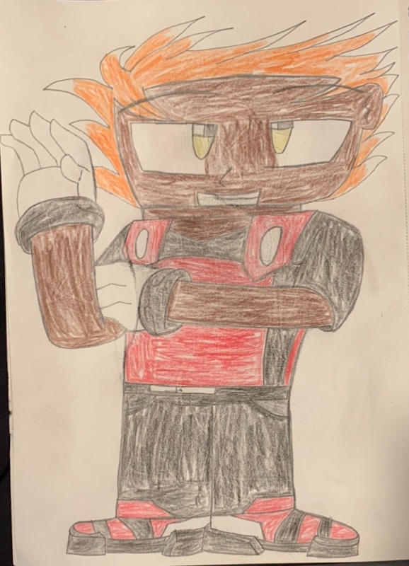 Christo58842090's tweet photo. Anyone wanna draw Fire Chris in this pose?? (Let’s hope this gets some eyes…) #ocart #FireChris #FireSonic #artist #dtiys https://t.co/fXdax02eZD