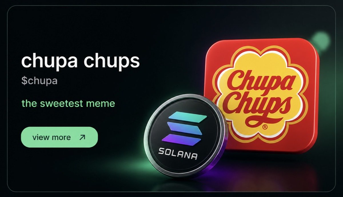 CHUPApump's tweet photo. @blknoiz06 The sweetest meme 2FLkU3GbEe6Ct1oFk4VDbxEQ1St2gUvj3CUiNUyFpump

#CHUPA #Solana #Memecoin #Crypto #PumpFun https://t.co/DzNhIvm3M6