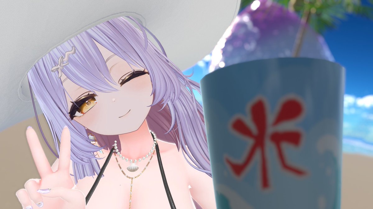 Sige0630_vrc's tweet photo. みんなーおはよ～
いつも書置きありがとー
今日は朝回線切断されてて書置きの「写真が撮れなかった(´;ω;｀)
写真は昨日フレンドさんと一緒に撮った海と水着の写真です！！
今日もがんばろー https://t.co/S8ZqMUdKt8