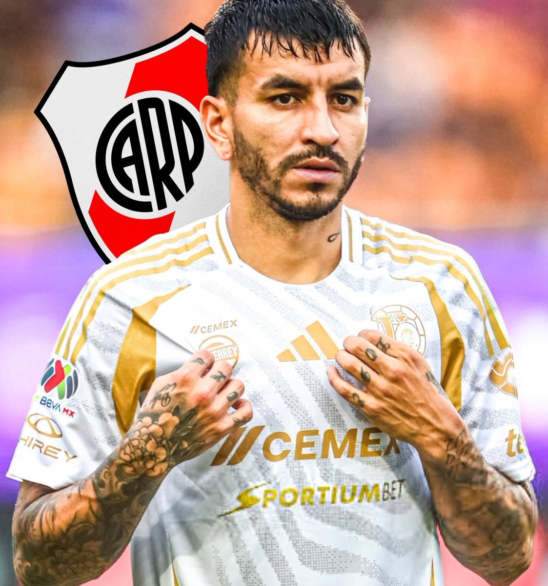 jeduardogalvan's tweet photo. Tigres sacó del retiro el historico número "7" de Barbadillo por este jugador que se está burlando del equipo.

Todavía que por su culpa pierden una final, se hizo chico en los penales...

Hoy se burla del "7" de Tigres, un argentino mercenario más... Angel Correa. https://t.co/UAWv9ZLZQr