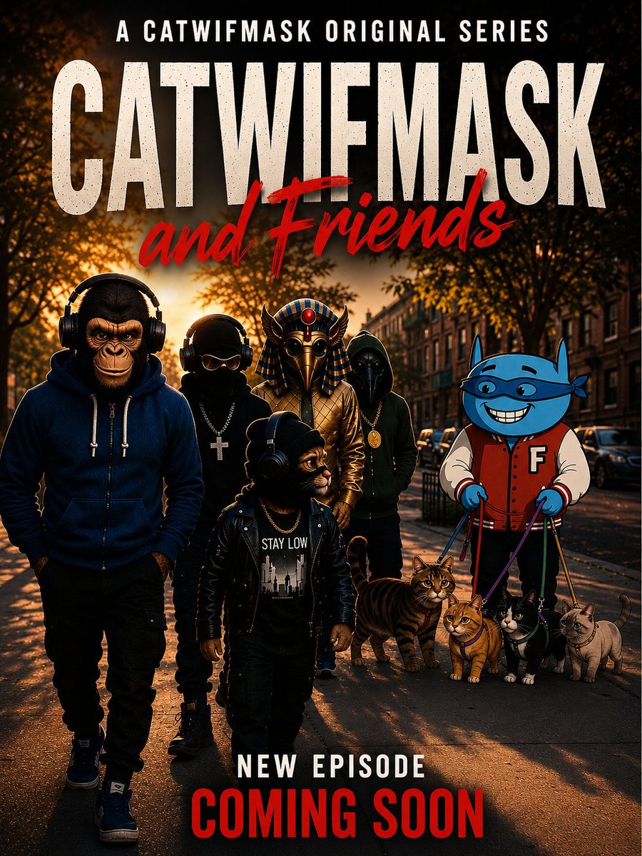 𝗖𝗮𝘁𝘄𝗶𝗳𝗺𝗮𝘀𝗸 𝗮𝗻𝗱 𝗙𝗿𝗶𝗲𝗻𝗱𝘀 tweet media