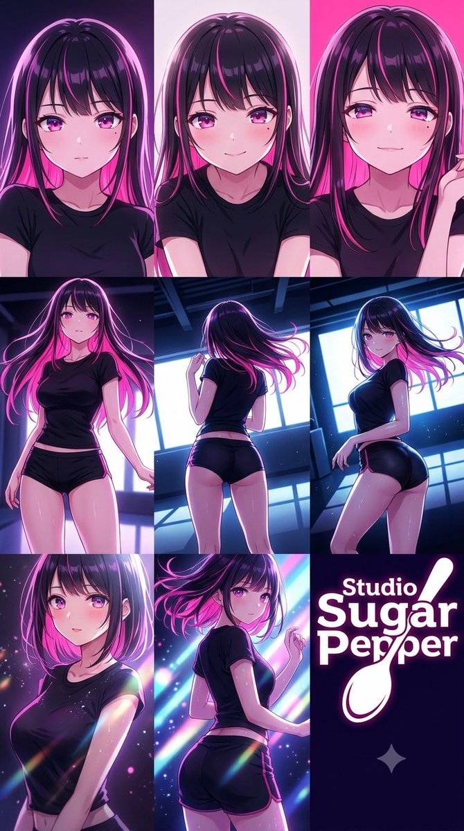 SugarPepperX's tweet photo. どのシュガーが好きですか?
私を見つけてくれてありがとう
#VIdol #AIart #AIイラスト #AIアート #SFA #フォロワーさん大募集
#SugarPepper https://t.co/oEqYUNWetE