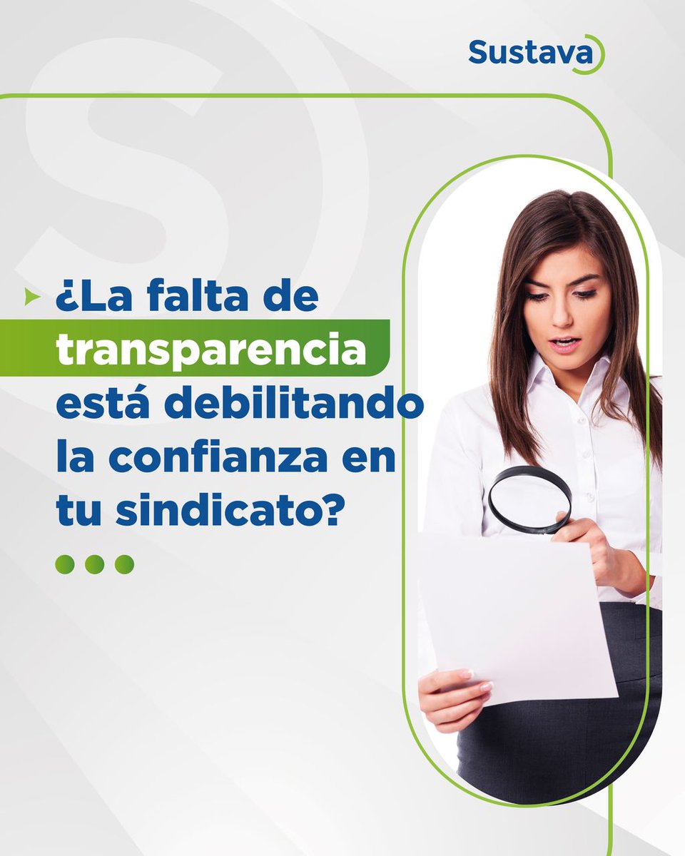 sustavamx's tweet photo. 📂 "Pedí información hace meses y nadie me ha respondido."

La falta de #transparencia debilita la confianza de los agremiados.

Con nuestro acompañamiento en solicitudes a través del #SIPOT, impulsa una gestión sindical más clara y oportuna.

👉 Más: https://t.co/vnJrEKIwdI https://t.co/gM3aMlmI9P