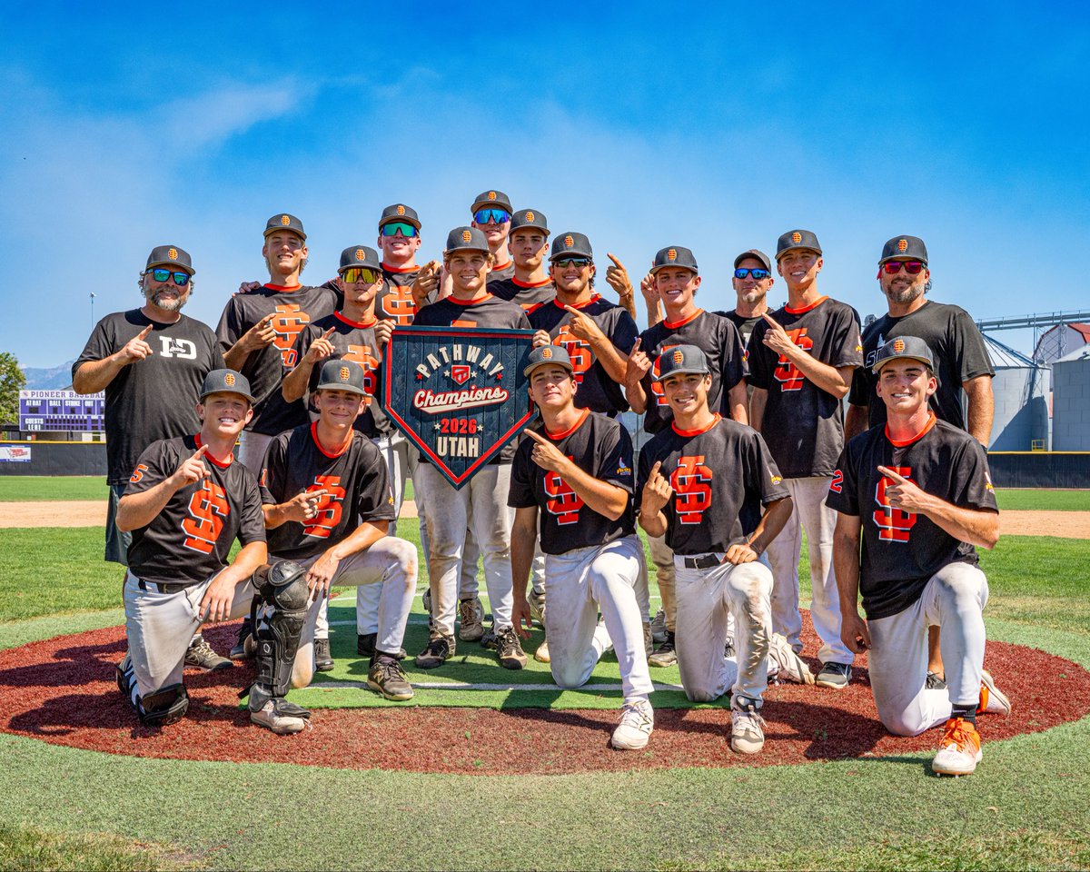 ledger_downs21's tweet photo. Pathway Utah 2026 Upperclass Tournament Champions

Batting stats-

Batting average:  .524 - 11/21
OBP .577
OPS 1.339
7 singles
3 doubles
1 triple
9 RBIs 
9 runs
3 BBs
1 HBP
5 SBs

#uncommitted/@FlatgroundApp /@FlatgroundBats/@PNW_Uncommitted/@BUncommitted/@PathwayBB https://t.co/2vIp2BvIQK