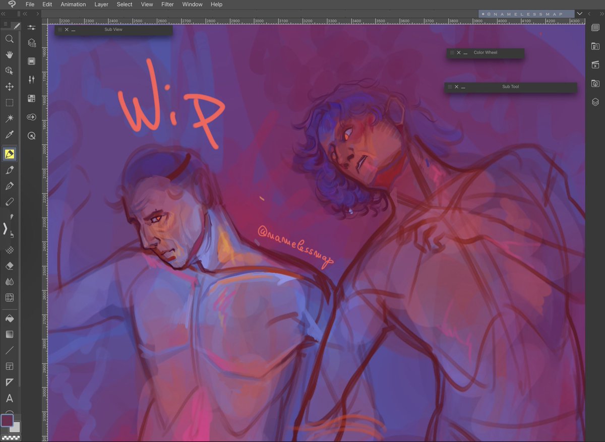 namelessmap's tweet photo. Wip // Picking up an older sketch now that my art skills are slightly better #iwtv #devilsminion #iwtvart #tvl https://t.co/uU0UDoxajQ