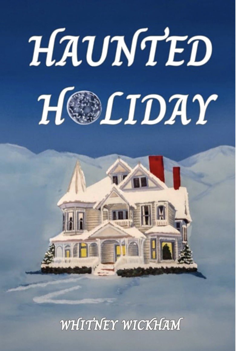 whitneywickham's tweet photo. Haunted Holiday is official available on Amazon! And yes… this is my original art 🥰🫶🏻 https://t.co/r7Vgflpm6c https://t.co/2F7EunL2Wz