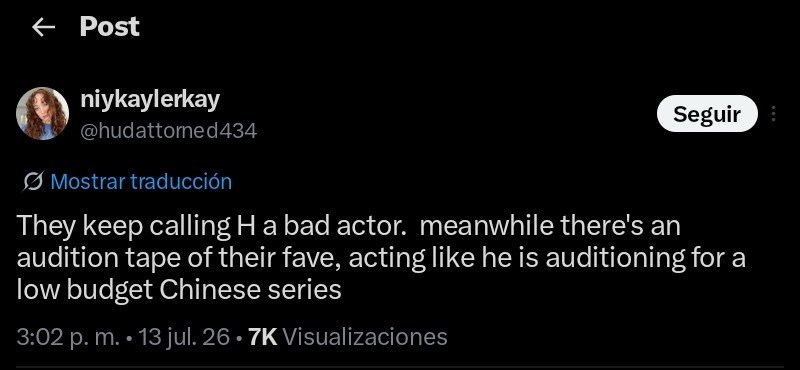 kthvord's tweet photo. trying to come for his audition tapes or clown vids it's not gonna change the fact one of them is known as the most mediocre nd jobless actor in hr while the other is an emmy nominee, the most acclaimed one and already has multiple projects lined up with award winning filmmakers https://t.co/FVU3LrFTyD