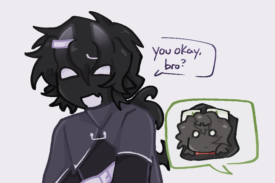 Miizuyu_'s tweet photo. Mob and Twixxel redesigns ^^ [ #verity ] https://t.co/beX6CAFuYl