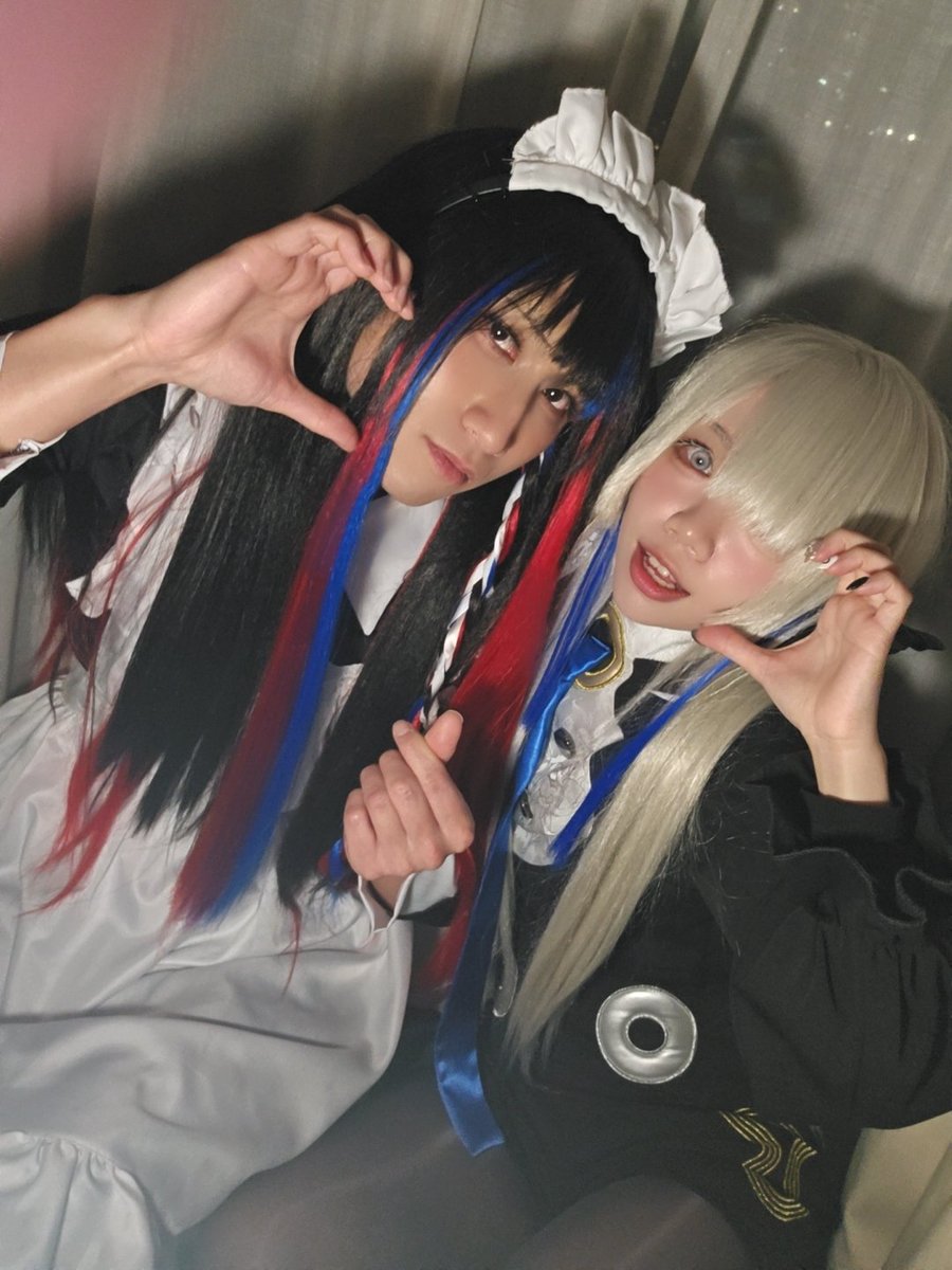 SleepyCorgi_00's tweet photo. !コスプレ!
春ヰ

メイド春ちゃん @roundofben92141
と
ヰ世界情緒Magaret Luna

オーストラリアSMASH2026楽しいかった✨

#神椿変身部
#春猿火美術部
#ヰ世界情緒美術部
#smashcon2026 https://t.co/gbldRoIRH9