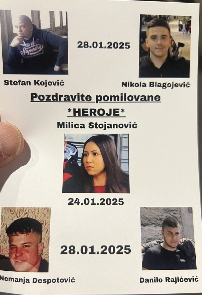 SlavicaPetrovs1's tweet photo. Još uvek znamo šta ste radili prošlog leta. Ćacad koja su ugrozila živote studentima. 👇 Znamo ko si bre ti, koji stojiš iza ovoga. Nećemo portal, hoćemo izbore !👇 https://t.co/J12VKKEjyg
