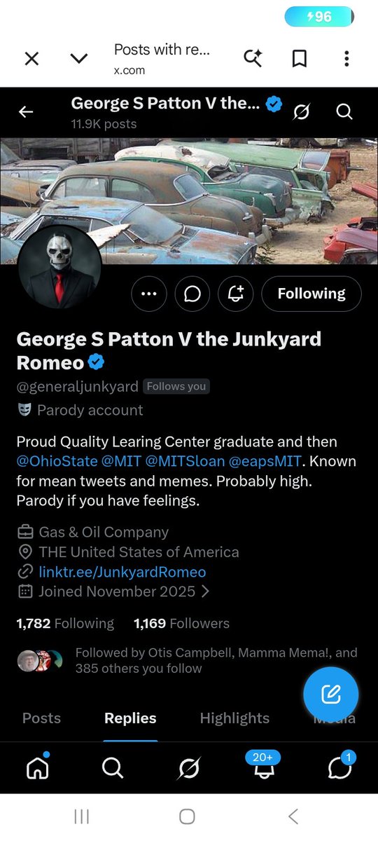 Hawkesbay69's tweet photo. ✨️let's help this patriot find some great new connections to engage with 
@generaljunkyard 
F*R
🇺🇲 https://t.co/A0b7t1QOLc