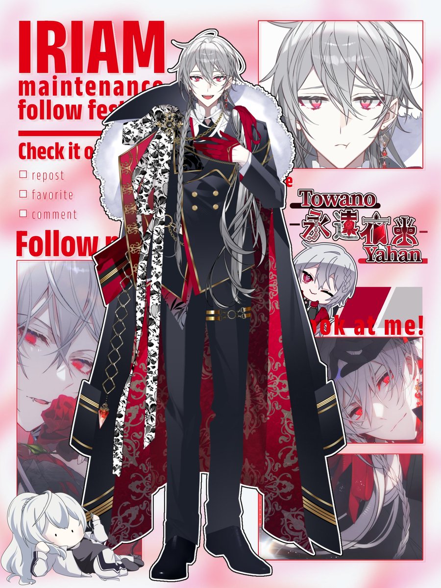 etoilejohann's tweet photo. #IRIAMメンテ中のフォロー祭り

☾ 𓂃 深夜に大騒ぎの吸血鬼𓂃✩

🍷雑談メイン
🌙マシンガン早口
🌹大騒ぎな寝落ち枠
🦇超美麗Live2D

寝落ちしたい君も騒ぎたい君も大歓迎🙆‍♀️
メロいLive2Dを見においで😉
お友達大募集中🪧’-

💜♻️💬👤でお迎え

#IRIAM →https://t.co/JQt8NttuSN
#IRIAM準備中 https://t.co/UhWAodcR6q