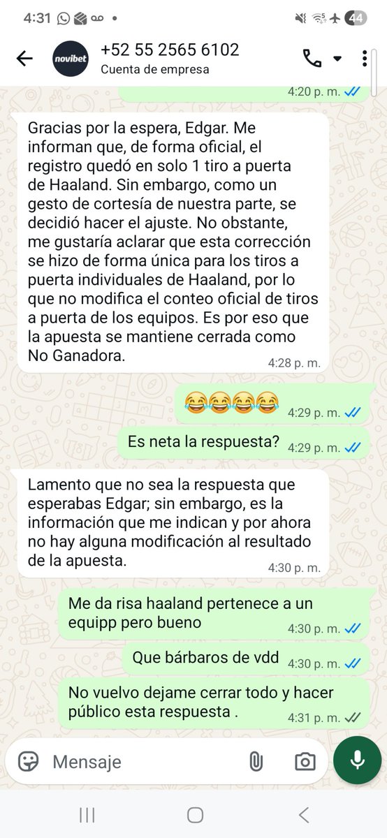 clover00070's tweet photo. @ElarqueroT @NovibetMexico Hay un nuevo país llamado haaland 🤣 una mamada este casino https://t.co/gwourdG4nk