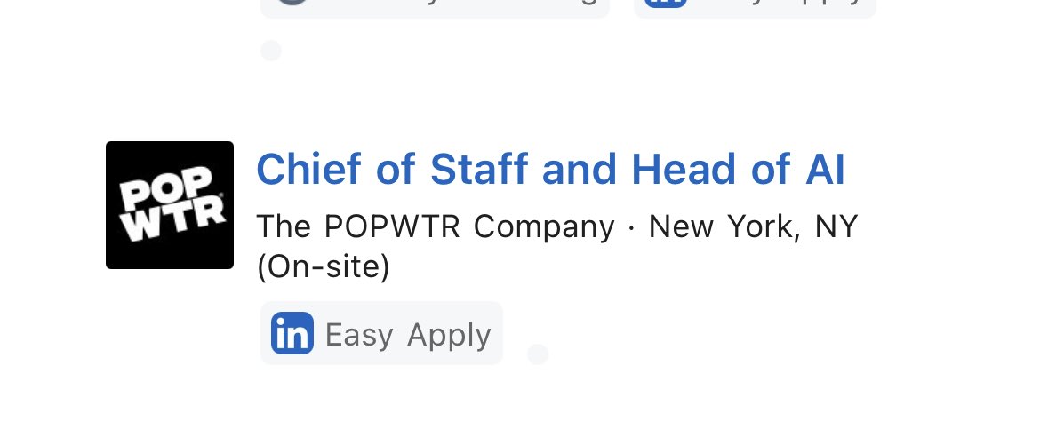 debbiebere's tweet photo. Now you can be Chief of Staff AND Head of AI! https://t.co/emydvRKZ2n